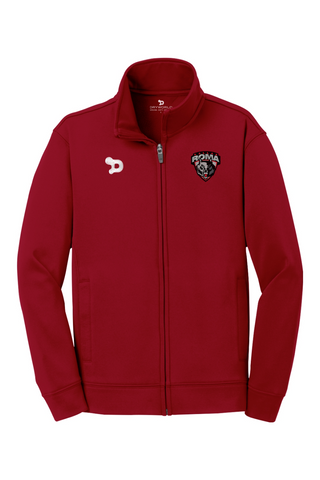 ROMA FC Youth Sport-Wick Fleece Full-Zip Jacket