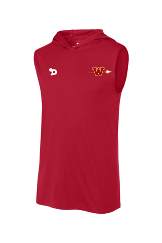 Woodbridge Warriors Competitor Sleeveless Hoodie
