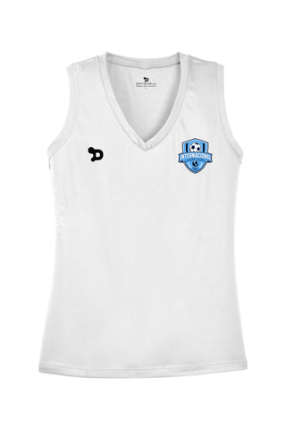 Internacional Ladies Sleeveless PosiCharge Competitor V-Neck Tee