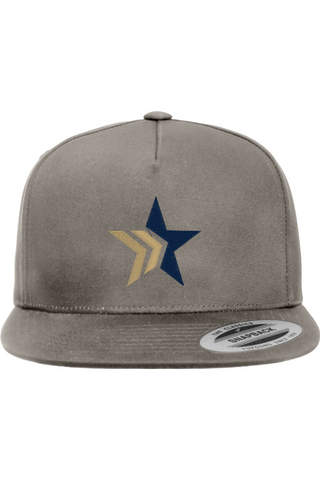 Change The Game Five-Panel Cotton Twill Snapback Cap