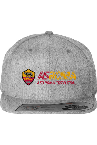 AS Roma Futsal Wool Blend Snapback Cap