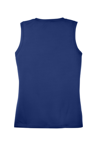 Change The Game Ladies Sleeveless PosiCharge Competitor V-Neck Tee