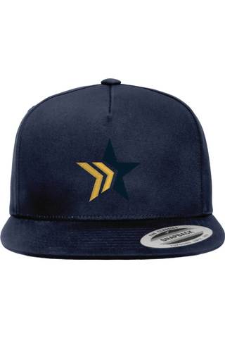 Change The Game Five-Panel Cotton Twill Snapback Cap