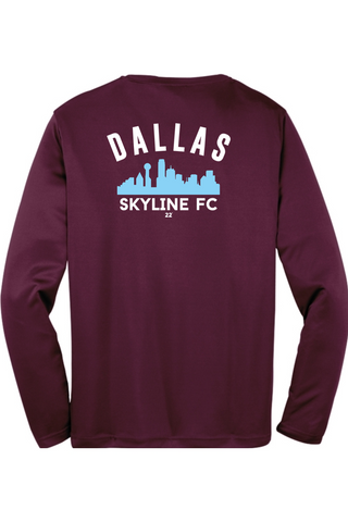 Skyline FC Long Sleeve PosiCharge Competitor Tee - Dallas Edition