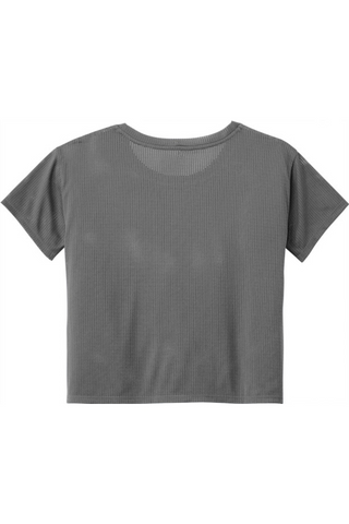 Beckman Patriots Ladies PosiCharge® Draft Crop Tee - Lifestyle 7