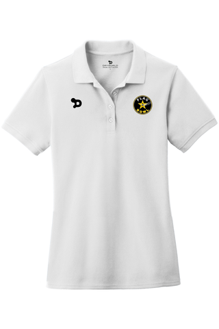 ALL AMERICAN Ladies Combed Ring Spun Pique Polo - FLAGBOWL