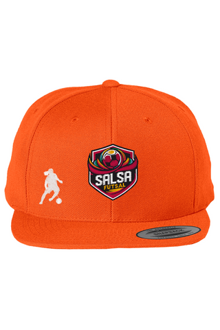 Salsa x Ronaldinho Flat Bill Snapback Cap