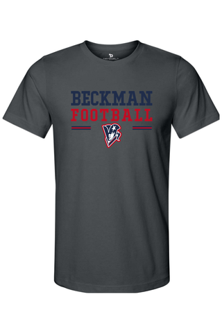 Beckman Patriots Jersey Tee - Lifestyle Beckman Football Edition