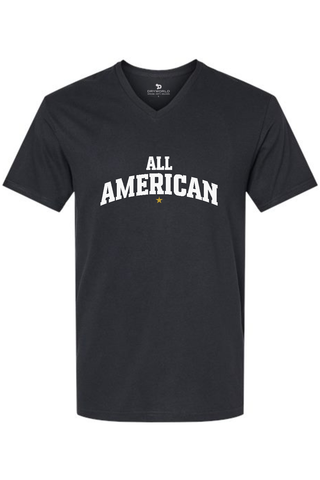 All American CVC V-Neck Tee - Lifestyle Beyond The Game Edition