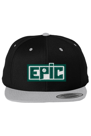 EPIC Classic Flat Bill Snapback Cap