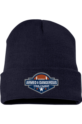 A & D Cuffed Beanie