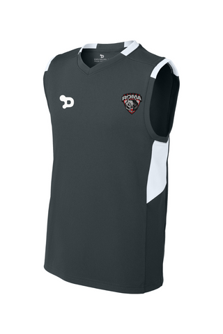 ROMA FC Youth Club Sleeveless V-Neck