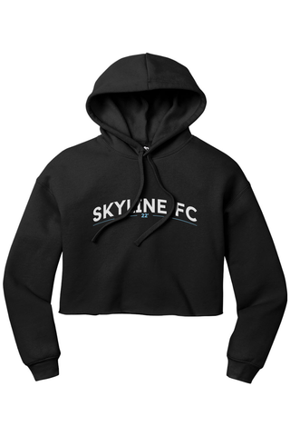 Skyline FC Women’s Sponge Fleece Cropped Fleece Hoodie - Lifestyle Skyline Edition
