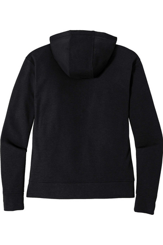 Beckman Patriots Ladies PosiCharge Tri-Blend Wicking Fleece Full-Zip Hooded Jacket
