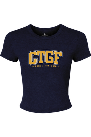 Change The Game Women's Micro Rib Baby Tee - Lifestyle