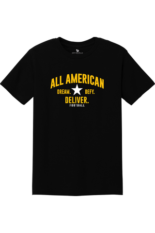 ALL AMERICAN Unisex Heavyweight Cotton Tee - Lifestyle 1