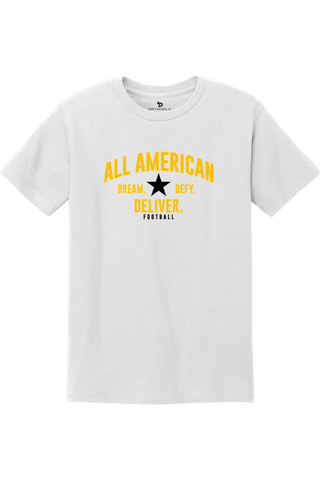 ALL AMERICAN Unisex Heavyweight Cotton Tee - Lifestyle 1