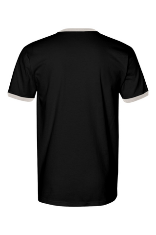 Roma FC Unisex Cotton Ringer T-Shirt