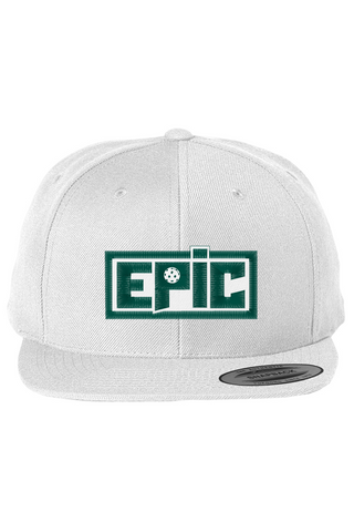 EPIC Classic Flat Bill Snapback Cap