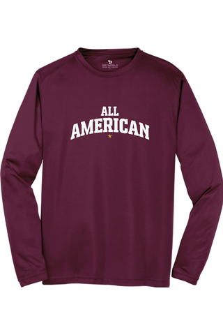 All American Long Sleeve PosiCharge Competitor Tee - Lifestyle Beyond The Game Edition