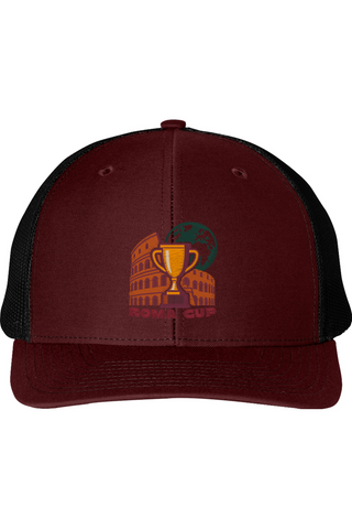 AS Roma Cup Snapback Trucker Cap