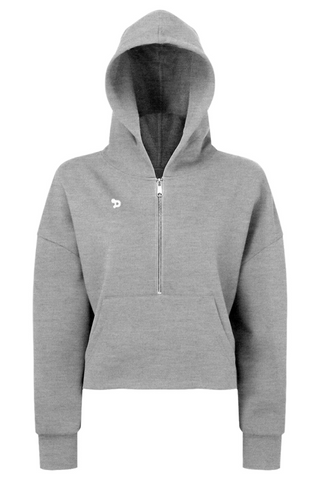Pickleball Half-Zip Hooded Sweatshirt - Women