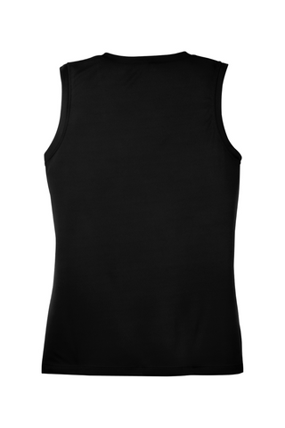 Flag Football Jamaica Ladies Sleeveless PosiCharge Competitor V-Neck Tee
