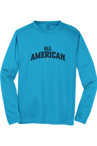 All American Long Sleeve PosiCharge Competitor Tee - Lifestyle Beyond The Game Edition
