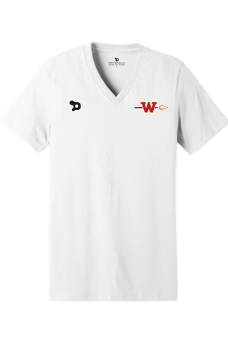 Woodbridge Warriors Unisex Jersey Short Sleeve V-Neck Tee