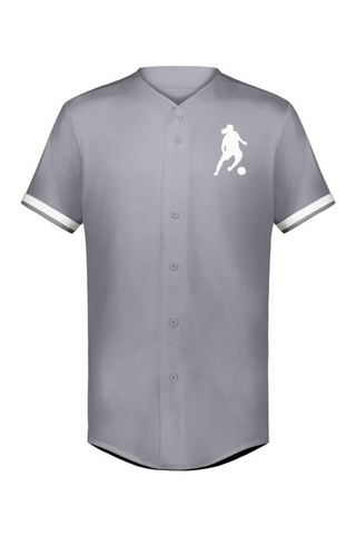 Ronaldinho Bruxo Youth Cutter+ Full Button Baseball Jersey