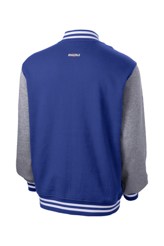 Free D Fleece Letterman Jacket - Lifestyle