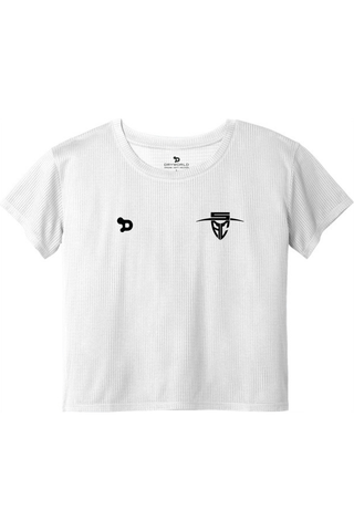 Santa Ana College - SAC Collection Ladies PosiCharge® Draft Crop Tee