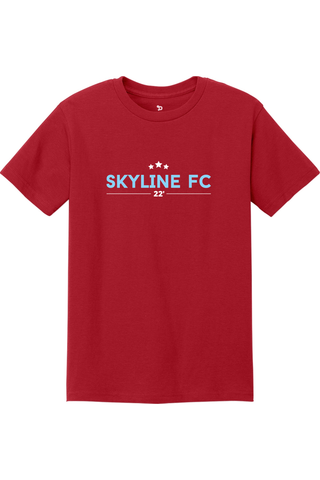 Skyline FC Unisex Heavyweight Cotton Tee - Lifestyle Skyline Edition