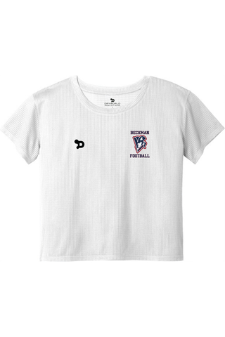 Beckman Football Ladies PosiCharge® Draft Crop Tee