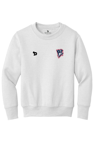 Beckman Patriots Youth Core Fleece Crewneck Sweatshirt