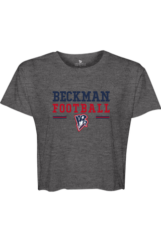 Beckman Patriots Festival Women's Cali Crop - Lifestyle Beckman Football Edition