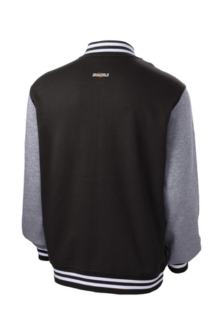 Free D Fleece Letterman Jacket - Lifestyle