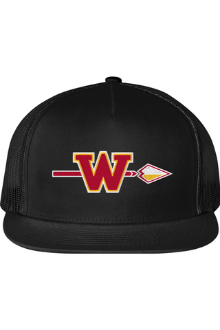 Woodbridge Warriors Flat Bill Trucker Cap