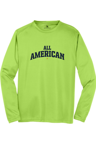 All American Long Sleeve PosiCharge Competitor Tee - Lifestyle Beyond The Game Edition