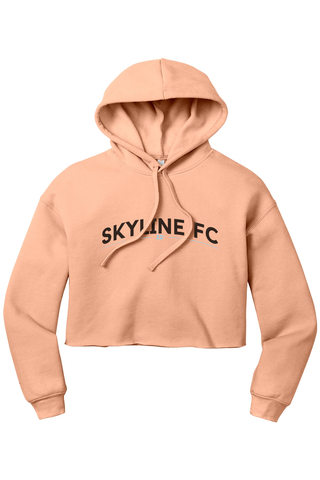 Skyline FC Women’s Sponge Fleece Cropped Fleece Hoodie - Lifestyle Skyline Edition