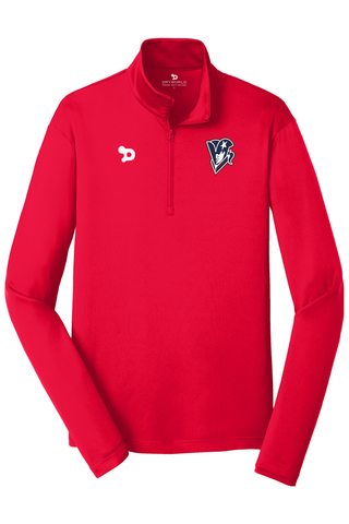 Beckman Patriots PosiCharge  Competitor 1/4-Zip Pullover