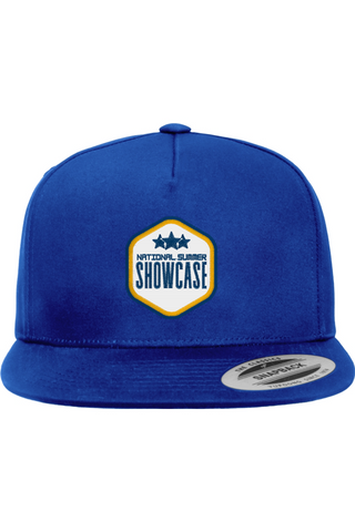 Summer Showcase Five-Panel Cotton Twill Snapback Cap