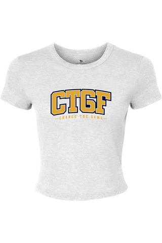 Change The Game Women's Micro Rib Baby Tee - Lifestyle