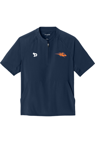 Wakeland Youth  1/2-Zip Short Sleeve Cage Jacket