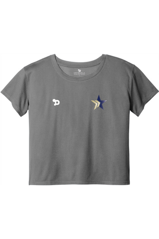 Change The Game Ladies PosiCharge® Draft Crop Tee