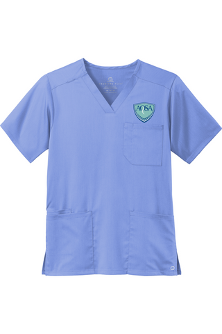 AOSA Men's Premiere Flex V-Neck Top