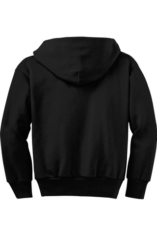 Beckman Patriots Youth Core Fleece Full-Zip Hooded Sweatshirt (PC78YZH)