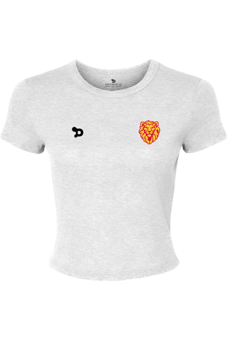 Woodbridge Warriors Women's Micro Rib Baby Tee - Lifestyle
