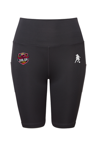 Salsa Women's Fitness/Yoga Shorts - Emb.
