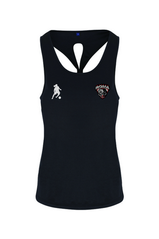 Roma FC TriDri Ladies' Knot Back Venus Tank